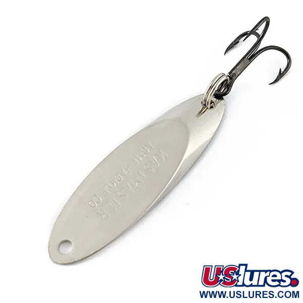 Vintage Acme Kastmaster, 1/4oz nickel fishing spoon #18529