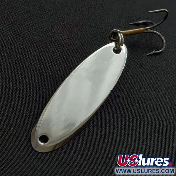 Vintage Acme Kastmaster, 1/2oz nickel fishing spoon #18532