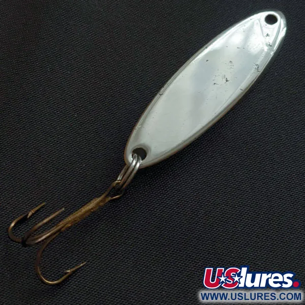 Vintage Acme Kastmaster, 3/8oz nickel fishing spoon #18535