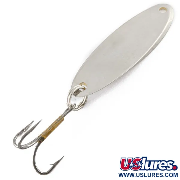 Vintage Acme Kastmaster, 1/2oz nickel fishing spoon #18536