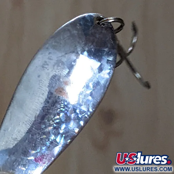 Vintage Johnny Walker Dr.Walker's Johnny REB, 1/3oz silver crystal fishing spoon #18542