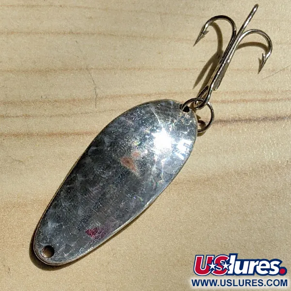 Vintage Johnny Walker Dr.Walker's Johnny REB, 1/3oz silver crystal fishing spoon #18542