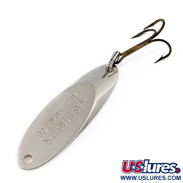 Vintage Acme Kastmaster, 3/8oz nickel fishing spoon #18544