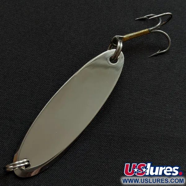 Vintage Acme Kastmaster, 1/2oz nickel fishing spoon #18545