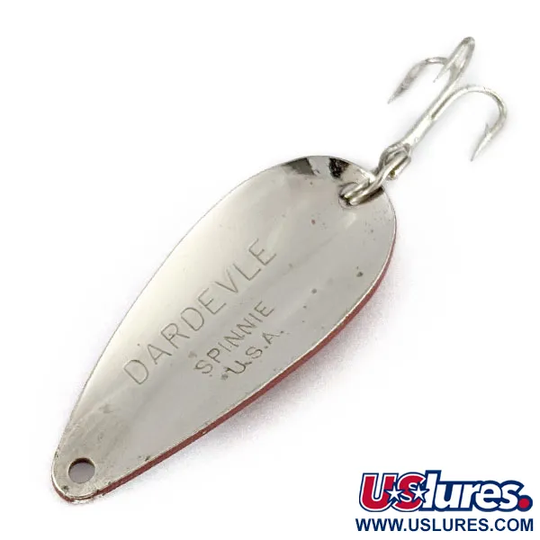 Vintage  Eppinger Dardevle Spinnie, 1/3oz red devle fishing spoon #18548
