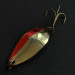 Vintage   Seneca Little Cleo, 3/16oz gold/red fishing spoon #18550