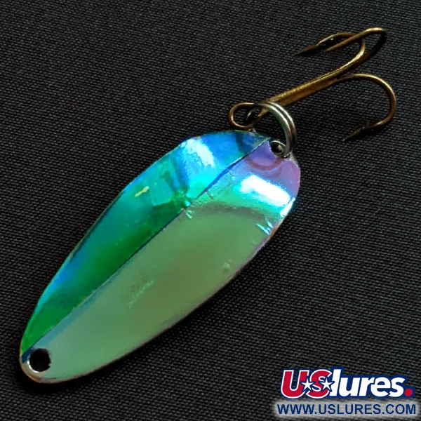 Vintage  Seneca Little Cleo (Hula Girl), 1/3oz moon jelly fishing spoon #18552