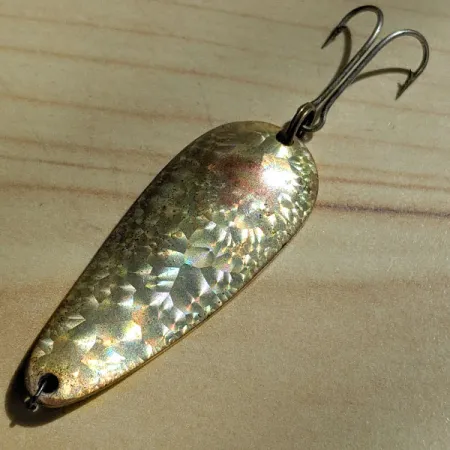 Vintage Eppinger Dardevle Imp, 2/5oz crystal fishing spoon #18555