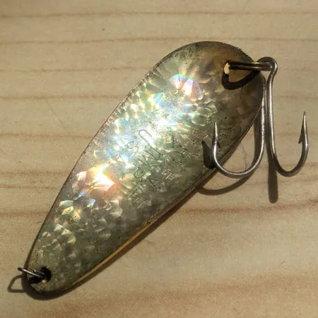 Vintage Eppinger Dardevle Imp, 2/5oz crystal fishing spoon #18555