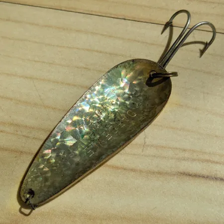 Vintage Eppinger Dardevle Imp, 2/5oz crystal fishing spoon #18555