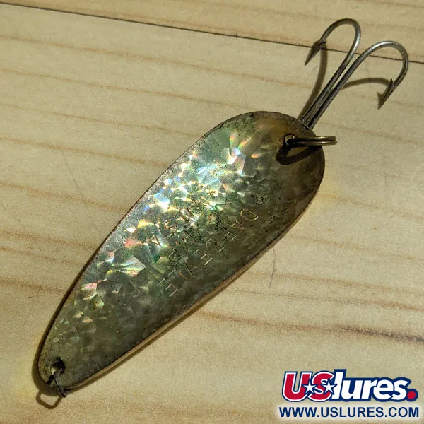 Vintage  Eppinger Dardevle Imp, 2/5oz crystal fishing spoon #18555