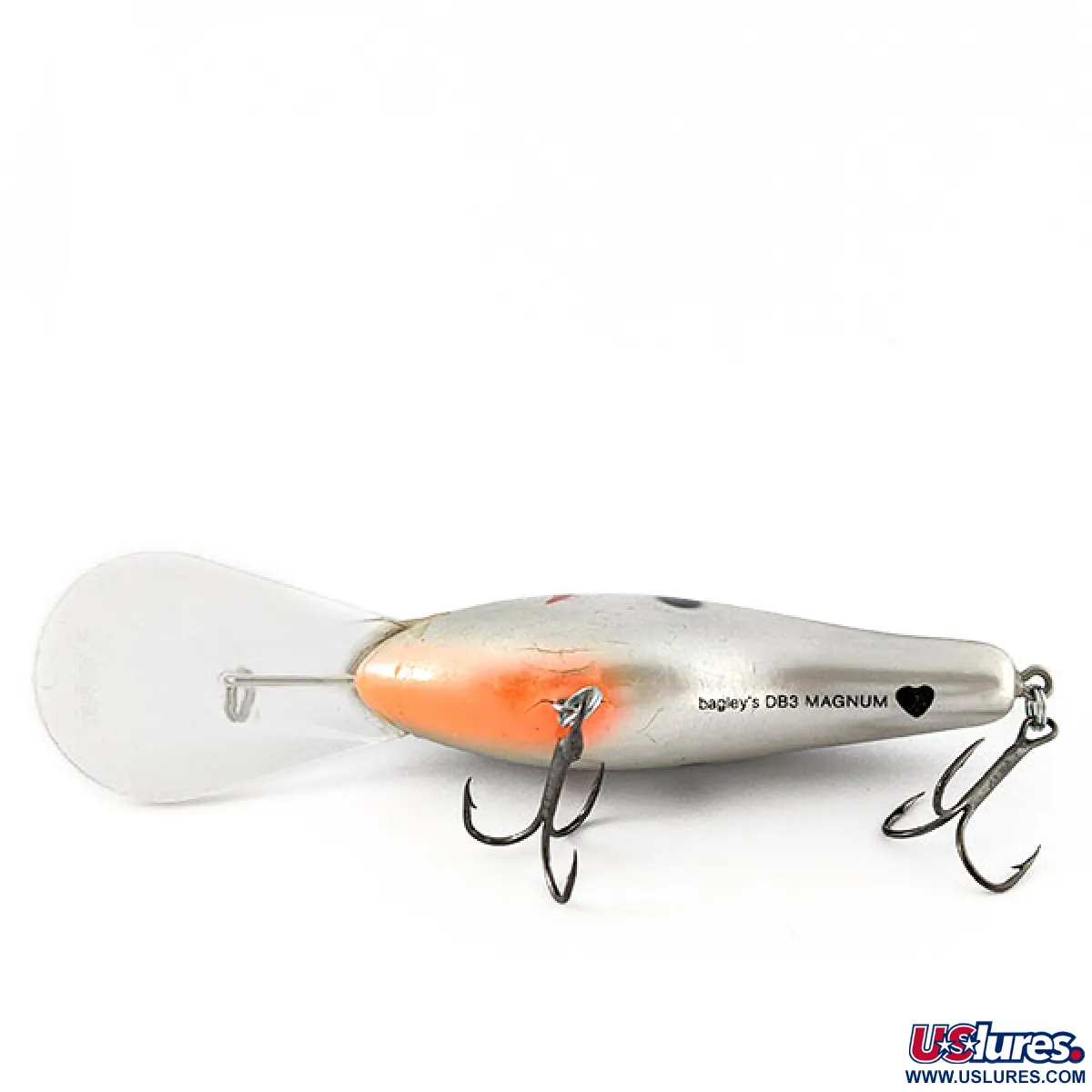 Vintage Bagley DB3 Magnum, 3/4oz fishing lure #18556
