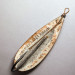 Vintage   Johnson Silver Minnow, 2/5oz nickel/copper/red fishing spoon #18562