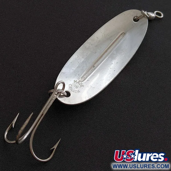 Vintage Williams Wabler W50, 1/2oz silver fishing spoon #18567