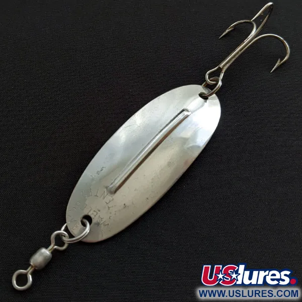 Vintage Williams Wabler W50, 1/2oz silver fishing spoon #18567