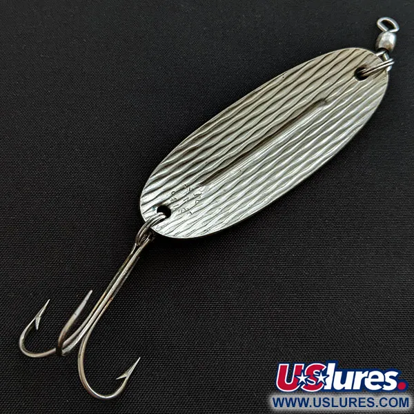 Vintage Williams Wabler W50, 1/2oz silver fishing spoon #18568