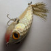 Vintage  Renosky Lures Renegade Crystalina Crippled Shad, 2/5oz Pearl fishing lure #20443