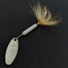 Vintage  Yakima Bait Worden’s Original Rooster Tail, 1/4oz silver spinning lure #18576