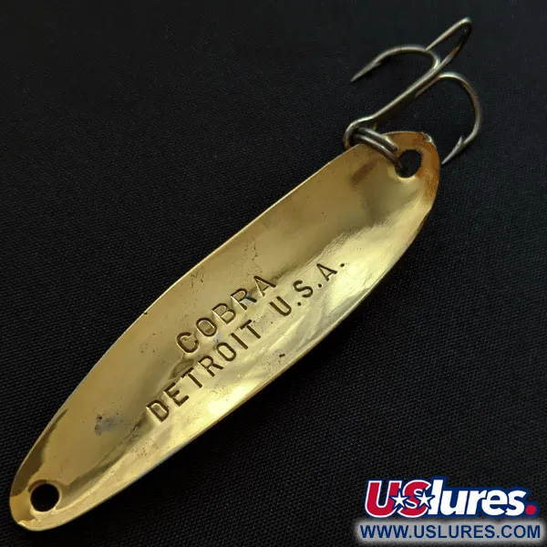 Vintage Wolverine tackle Cobra, 3/4oz fishing spoon #18580