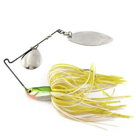 Vintage Blue Fox Roland Martin Big Bass Spinnerbait, 3/4oz nickel spinning lure #18588