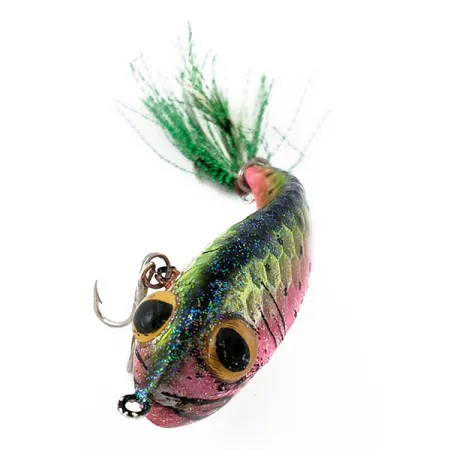 Vintage Renosky Lures Renegade Crystalina Crippled Shad, 2/5oz rainbow trout fishing lure #18808