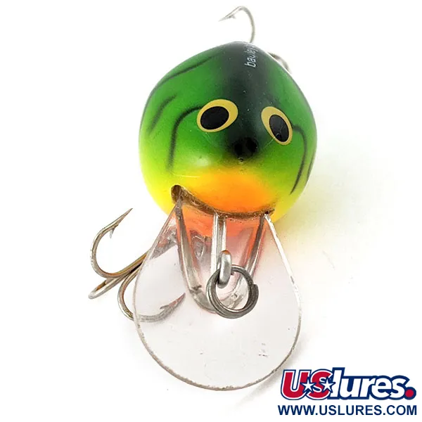 Vintage Bagley Fat Cat DFC2, 1/3oz H69T (hot tiger) fishing lure #21520