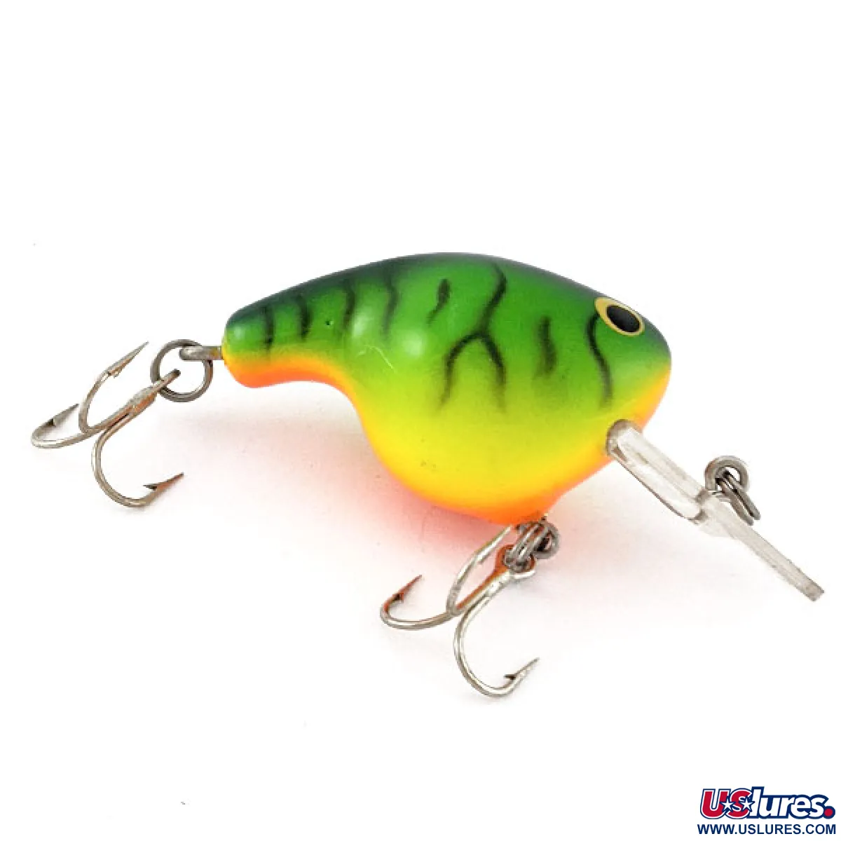 Vintage Bagley Fat Cat DFC2, 1/3oz H69T (hot tiger) fishing lure #21520