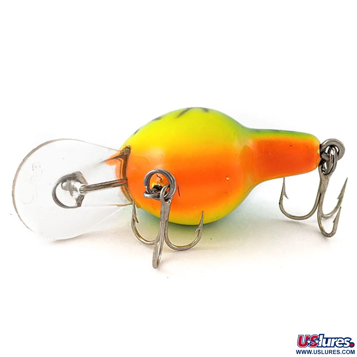 Vintage Bagley Fat Cat DFC2, 1/3oz H69T (hot tiger) fishing lure