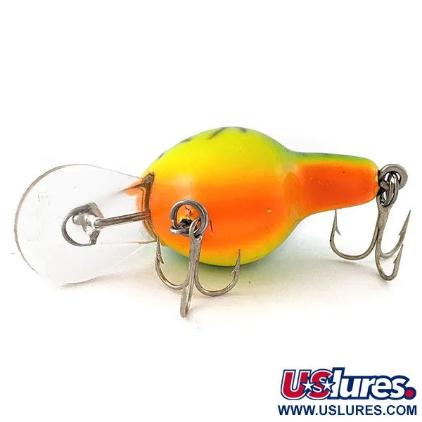 Vintage Bagley Fat Cat DFC2, 1/3oz H69T (hot tiger) fishing lure #21520