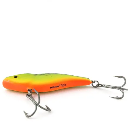 Vintage Rapala Rattl'n RAP RNR-8, 3/4oz FT (Fire Tiger) fishing lure #18614