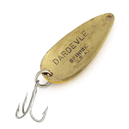 Vintage Eppinger Dardevle Spinnie, 1/3oz Five of Diamonds fishing spoon #18627