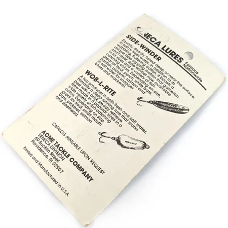 Seneca Little Cleo (Hula Girl), 1/2oz nickel/green fishing spoon #18628