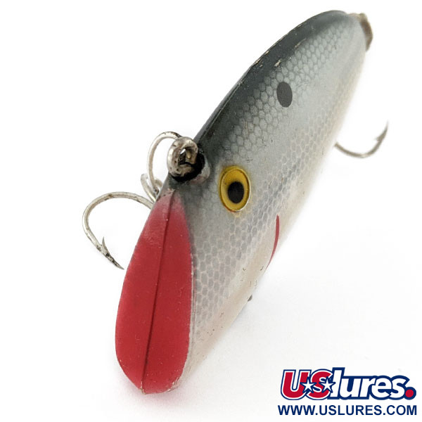 Vintage Thin Fin Red/Silver/White Crankbait Lures USA SHIPPING ONLY