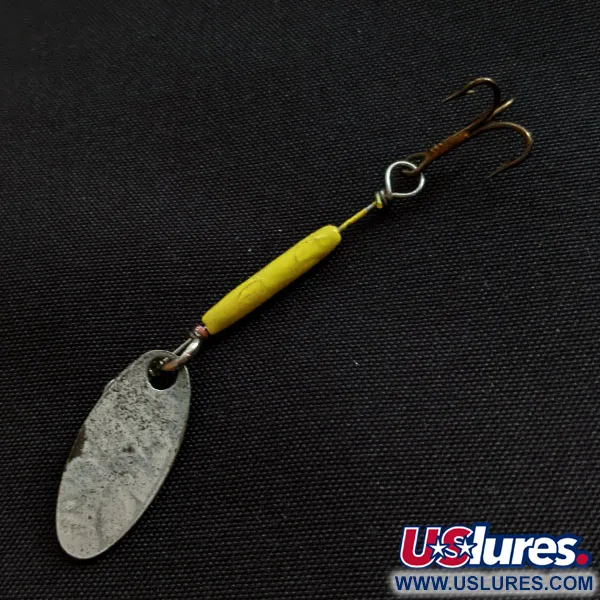 Vintage  Renosky Lures Swiss Swing 0, 1/16oz nickel spinning lure #18634