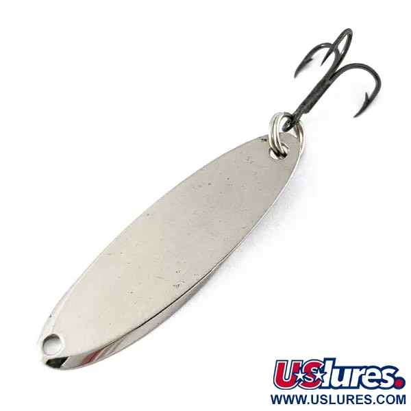 Vintage Acme Kastmaster, 1/4oz nickel fishing spoon #18642