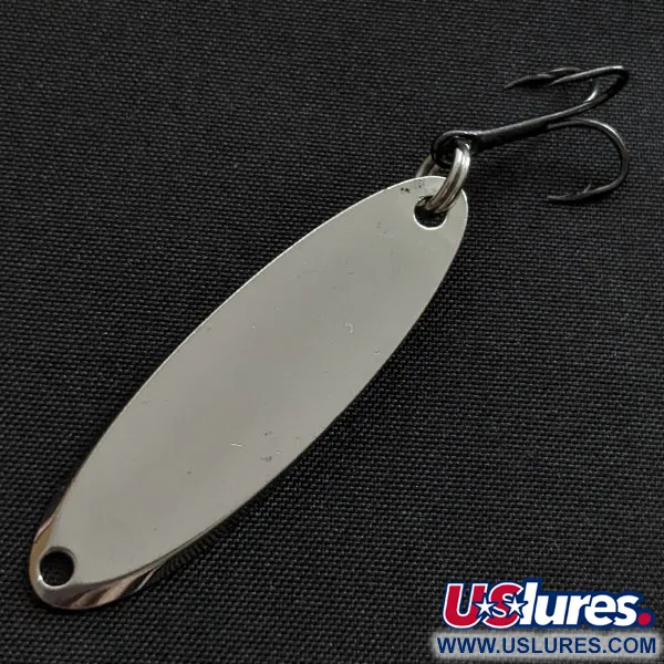 Vintage Acme Kastmaster, 1/4oz nickel fishing spoon #18642