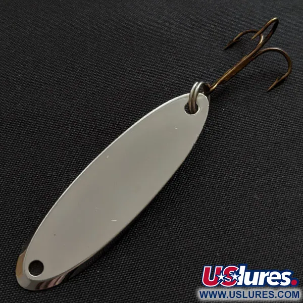 Vintage Acme Kastmaster, 3/8oz nickel fishing spoon #18649