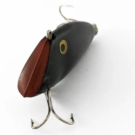 Vintage Whopper Stopper Bayou Boogie, 1/2oz black fishing spoon #18652