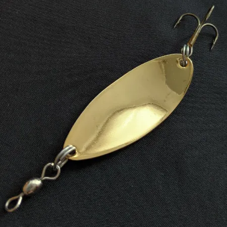 Vintage Prime Lures Glory Spoon, 1/2oz gold/green fishing spoon #18657