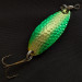 Vintage   Prime Lures Glory Spoon, 1/2oz gold/green fishing spoon #18657