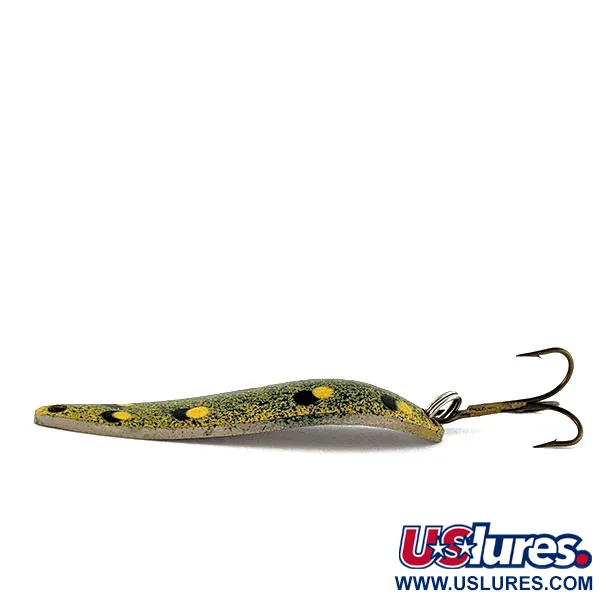 Vintage Acme Fiord Spoon  Lightning (1950s), 2/5oz frog fishing spoon #18685