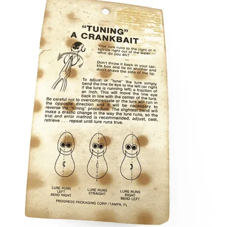 Bagley's Diving Smoo, 1/2oz 04 (black on white shad) fishing lure #18694