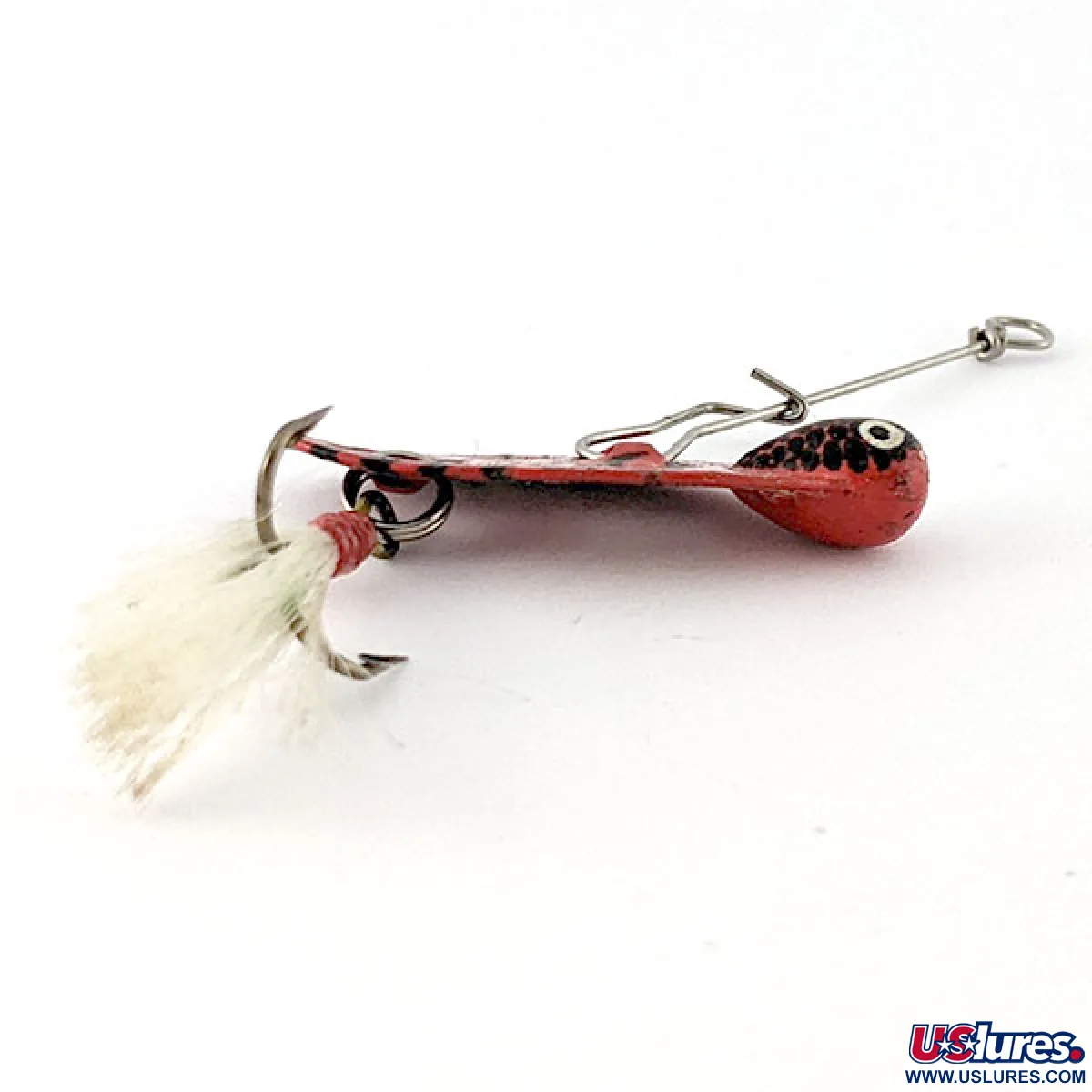 ルアー・フライ Mann dancer Vintage Mann's Bait Mann's Dancer, 1/4oz red fishing spoon #18701