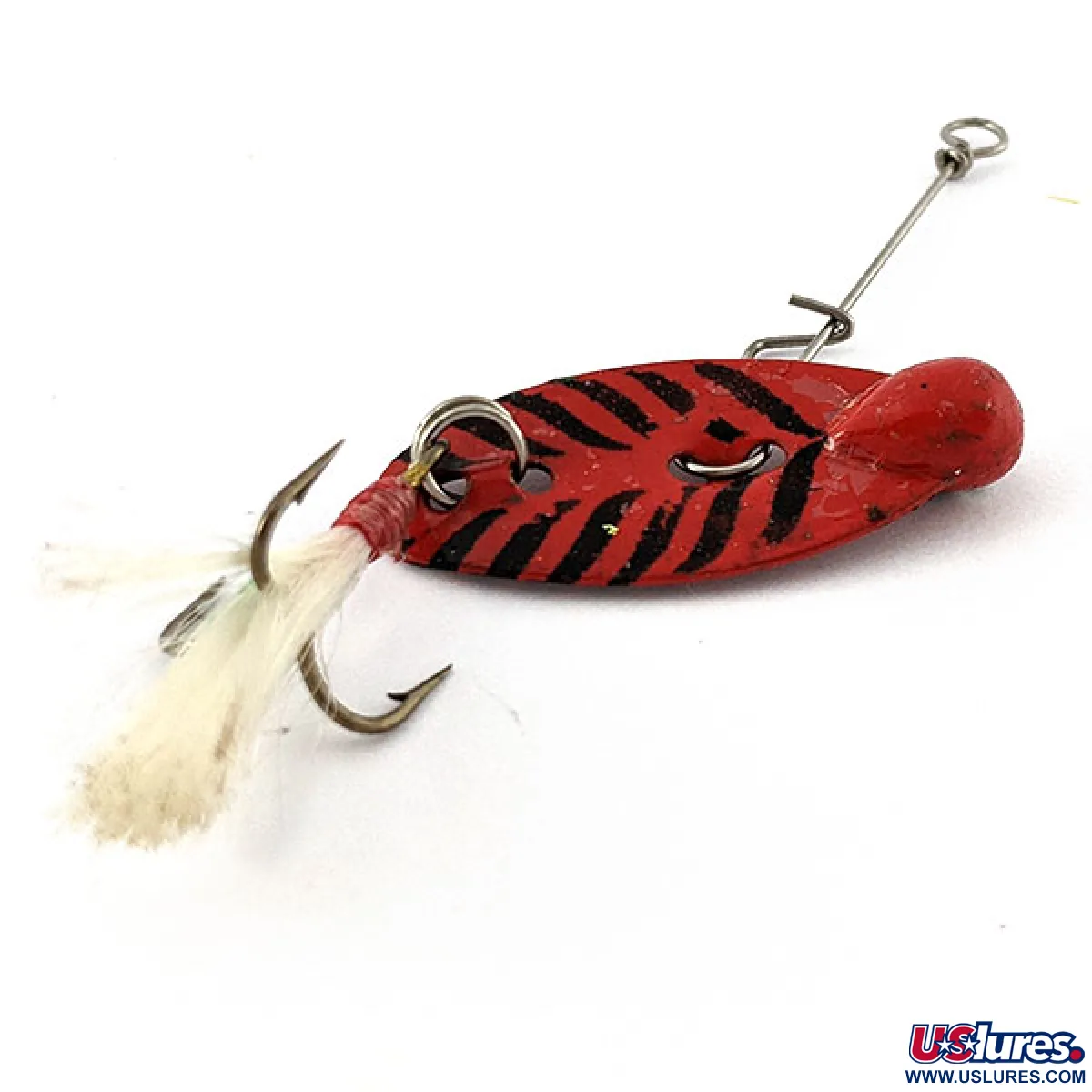 ルアー・フライ Mann dancer Vintage Mann's Bait Mann's Dancer, 1/4oz red fishing spoon #18701