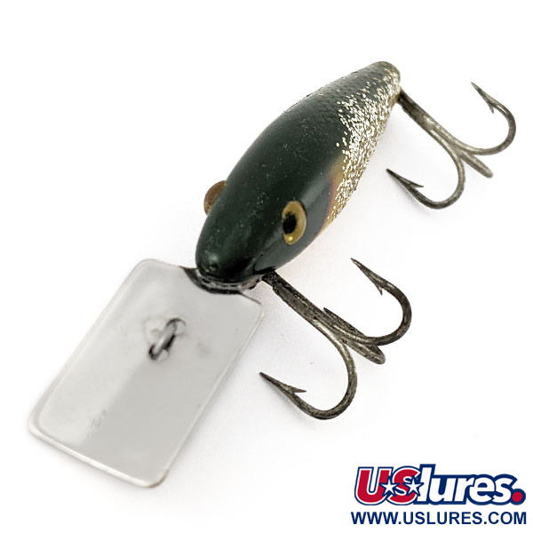 Vintage  L&S Bait Mirro lure L&S Mirrolure Shiner Minnow Model 20 Sinker, 1/4oz silver flash fishing lure #18704