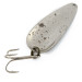 Vintage   Nebco Aqua spoon, 1/3oz nickel/white/black fishing spoon #18707