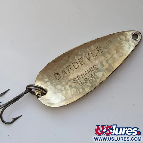 Vintage Eppinger Dardevle Spinnie Crystal, 1/3oz Crystal fishing spoon #18714