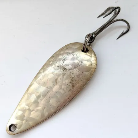 Vintage Eppinger Dardevle Spinnie Crystal, 1/3oz Crystal fishing spoon #18714