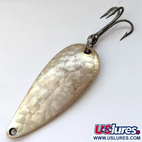 Vintage Eppinger Dardevle Spinnie Crystal, 1/3oz Crystal fishing spoon #18714