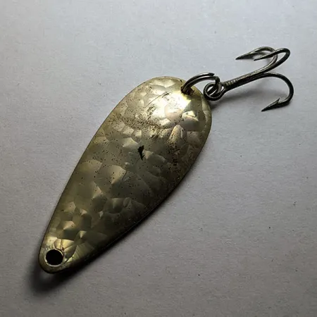 Vintage Eppinger Dardevle Spinnie Crystal, 1/3oz Crystal fishing spoon #18714